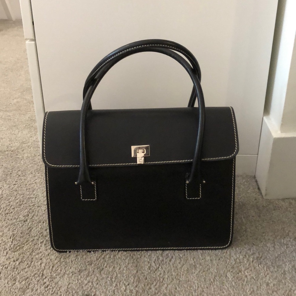 Lambertson Treux Black Tote